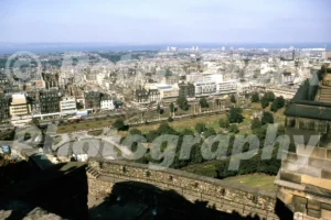 View from Edinburgh Castle 1973