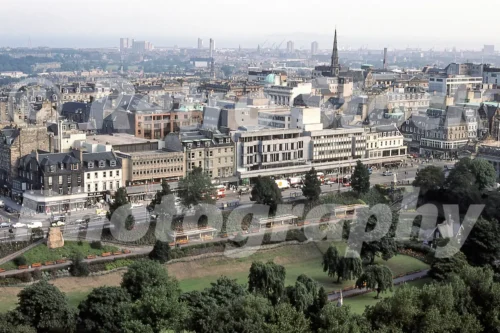 View from Edinburgh Castle 1984