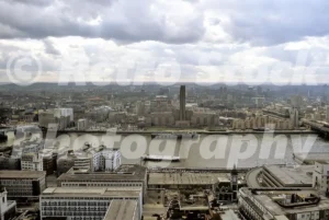 View from St Paul's Cathedral, London 1983