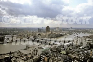 View from St Paul's Cathedral, London 1983