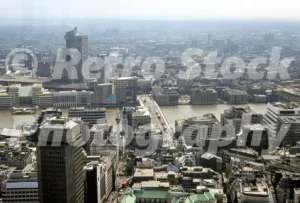 View from the NatWest Tower, London 1987