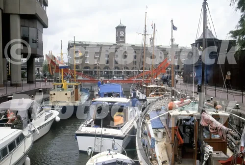 St Katherine Docks, London 1984
