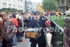 Wally and Smartie, Portobello Road 1974