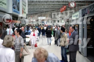Waterloo Station, London 1987