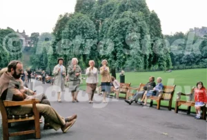 Princes Street Gardens, Edinburgh 1979