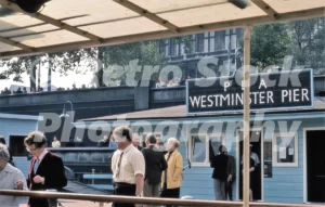 Westminster Pier, London 1971