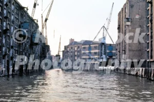 St Saviour's Dock, River Thames 1973