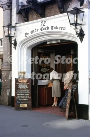 Ye Olde Cock Tavern, Fleet Street 1979