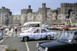 Caernarfon Castle, Wales 1978 - Vintage photo