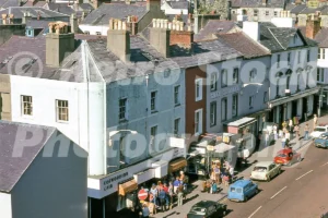 Castle Ditch, Caernarfon 1977 - Vintage photo