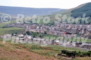 Cwmparc, Treorchy, Rhondda Valley 1985 - Vintage photo