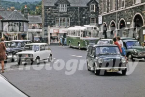 Finsbury Square, Dolgellau 1970s - Vintage photo