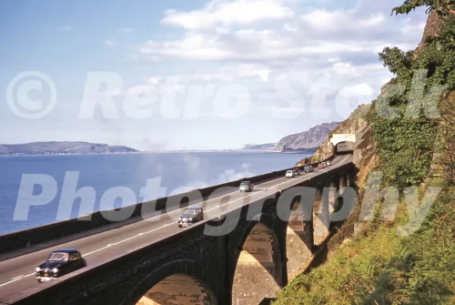Pen-y-Clip road viaduct, Penmaenmawr 1961