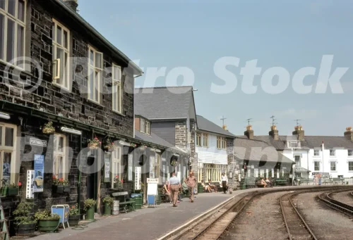Porthmadog Station, Ffestiniog Railway 1977