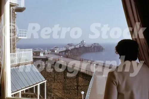 View from the Grand Hotel, Llandudno 1971