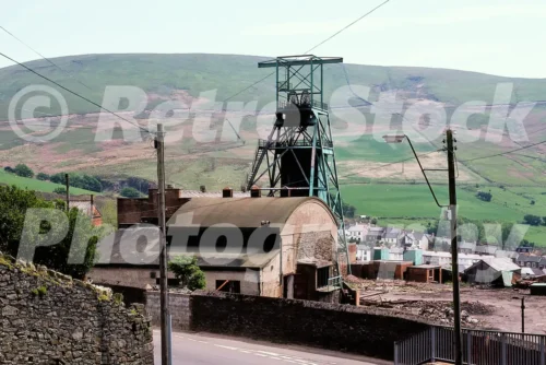 Pithead at Western Colliery, Nant-y-moel 1985