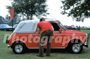 Austin Mini at the Merton Town Show 1981