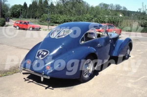 Bentley 1938 FXW6 at Goudhurst, Kent 1985