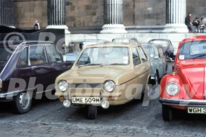 Car park, British Museum 1976