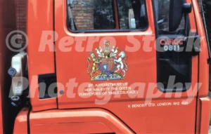 Ford Cargo Lorry, London 1985