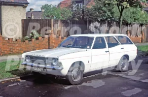 Ford Cortina estate seen in 1977