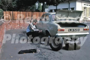 Ford Escort seen in 1970