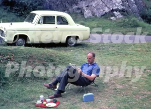 Ford Popular 100E seen in the 1960s