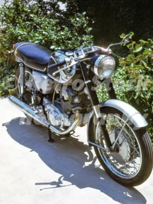 Honda CB450 Black Bomber seen in 1965