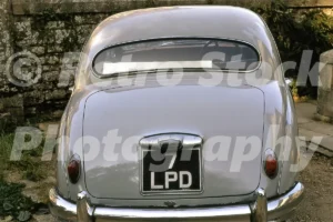 Jaguar MK1 '7 LPD' seen in 1975
