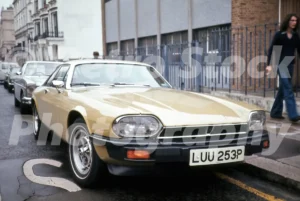 Jaguar XJS seen in 1976