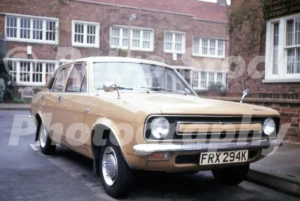 Morris Marina seen in 1976