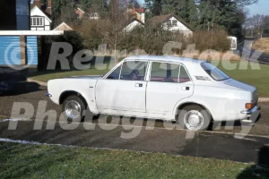 Morris Marina seen in the 1970s