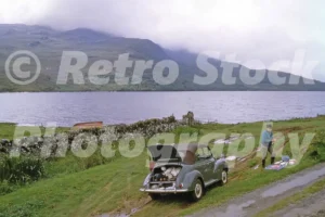 Morris Minor seen in 1970