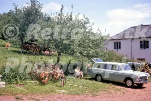 Morris Oxford 434 UPK seen in 1964