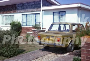 Simca 1000 seen in the 1970s