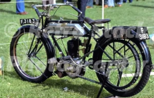 Triumph Model H 'F 3183' seen in 1982