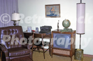 American living room seen in 1969