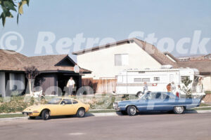 Opel GT and Dodge Coronet in the 1970s