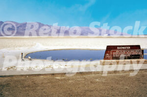 Badwater Basin, Death Valley California 1972