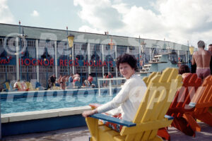 Butlins Bognor holiday camp 1963 - Outdoor pool