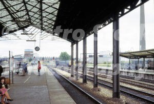 Chester railway station 1979