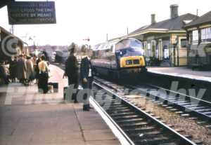 Churston Railway Station, Devon 1965