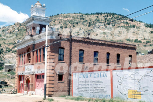 City Hall and Fire House, Victor, Colorado 1973 City Hall and Fire House, Victor, Colorado 1973