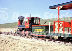 Crown Metal Products steam loco at Ken Williams Farm 1963