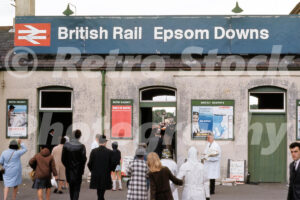 Epsom Downs railway station 1969