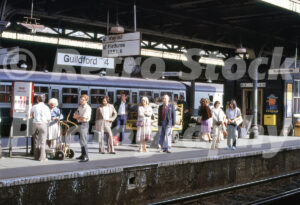 Guildford railway station 1979
