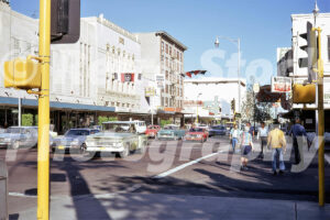 1970s view of North Central Avenue and Washington Street in downtown Phoenix