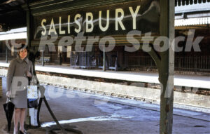 Salisbury railway station 1972