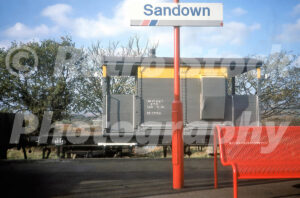 Sandown Station, Isle of Wight 1990