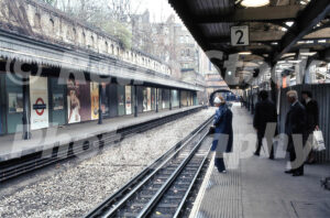 South Kensington station 1973